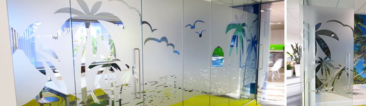Window Frosting, Vinyl Eched Crystal & Glass Manifestation